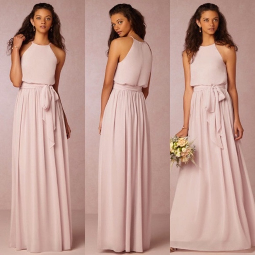 BHLDN Donna Morgan 'Alana' Chiffon Bridesmaid Dres